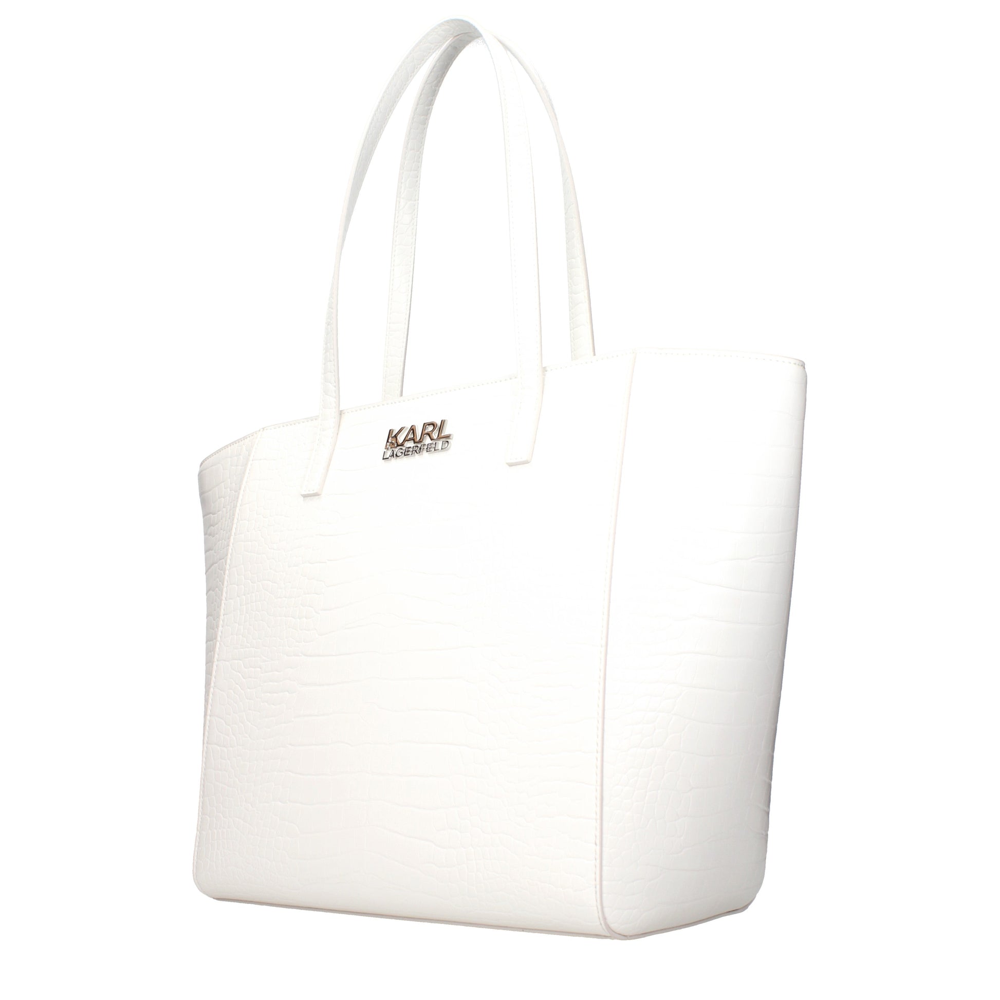 Karl Lagerfeld Shoulder Bags Women Polyurethane White/Off White