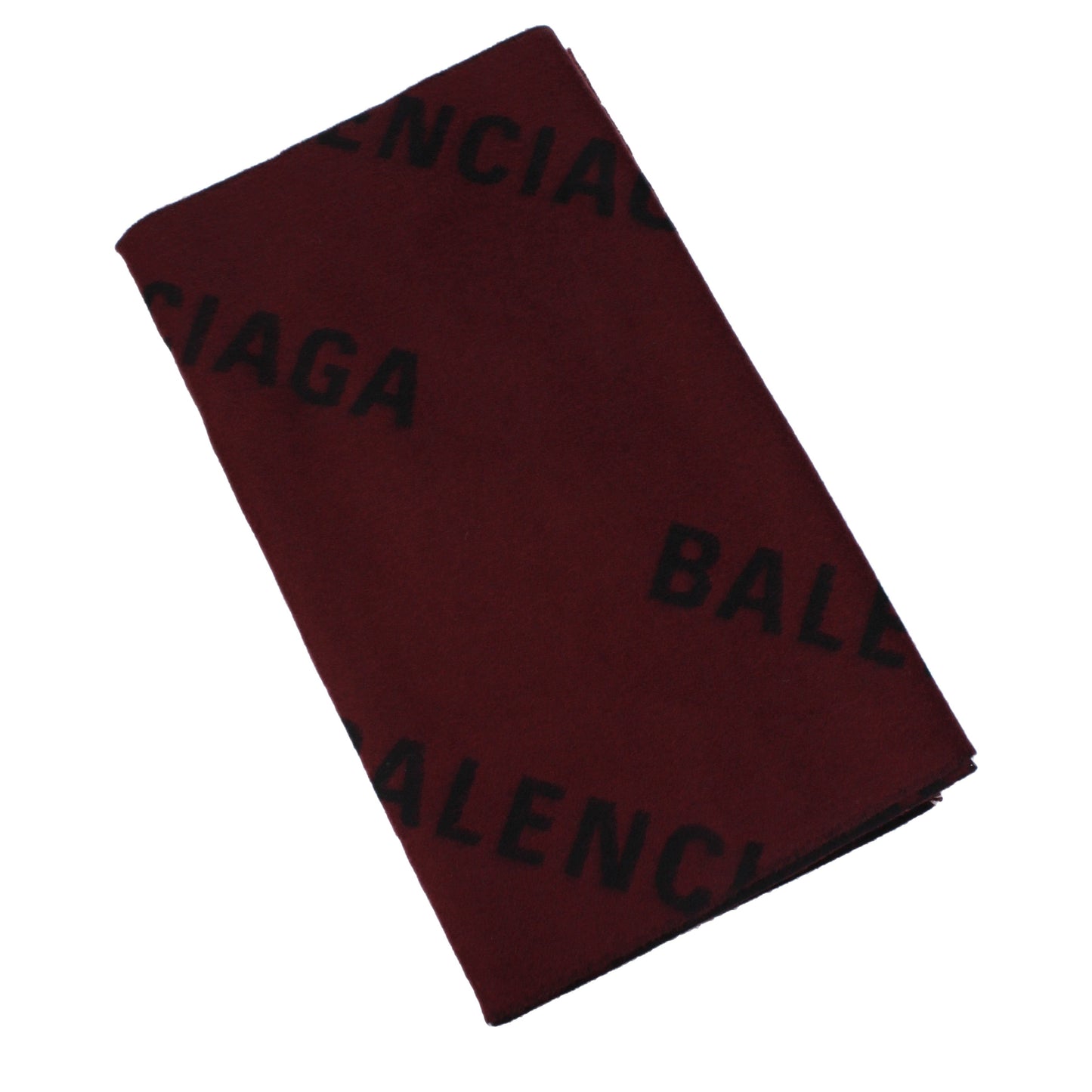 Balenciaga Scarves Women Wool Red/Black