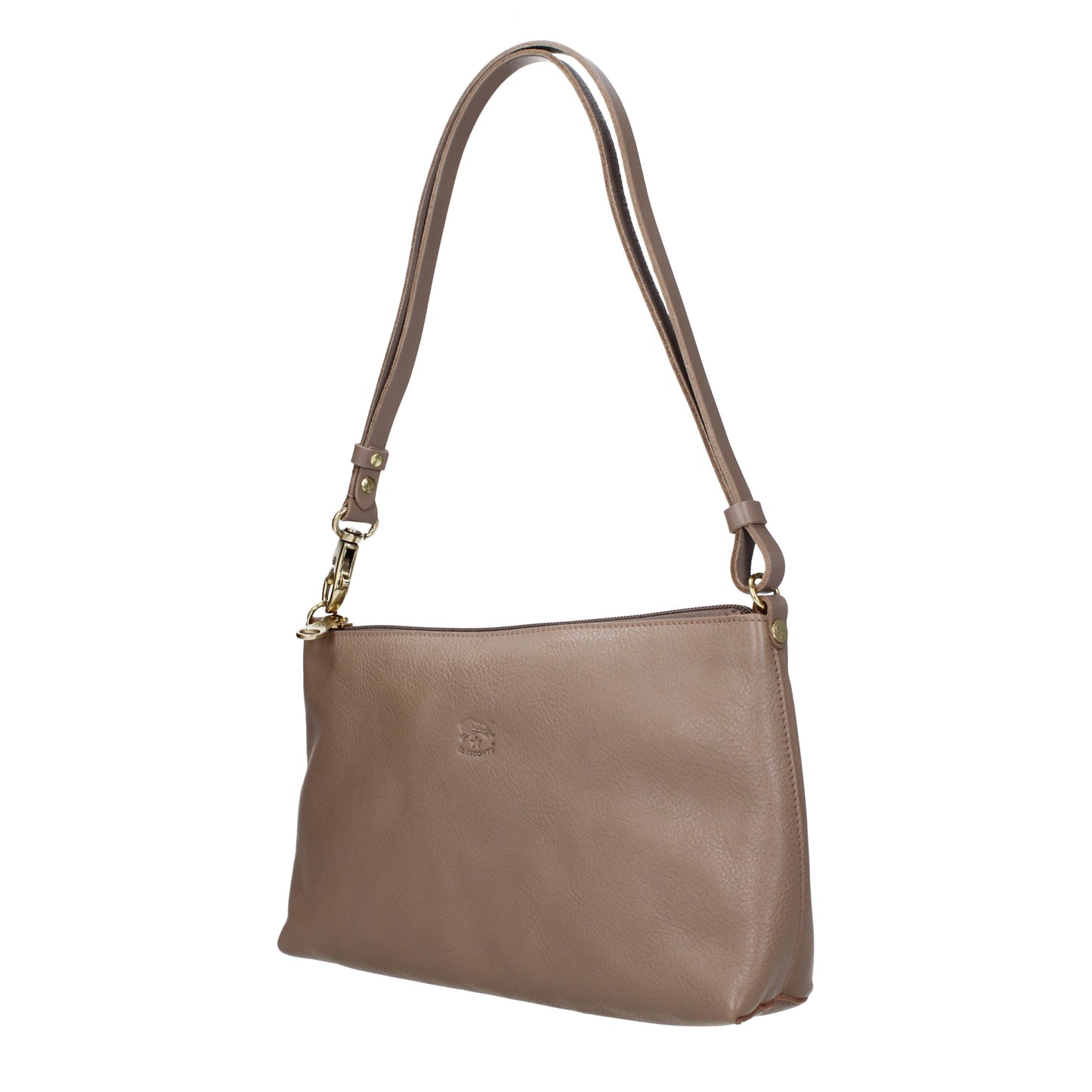 Il Bisonte Crossbody Bags Women Leather Gray/Turtledove