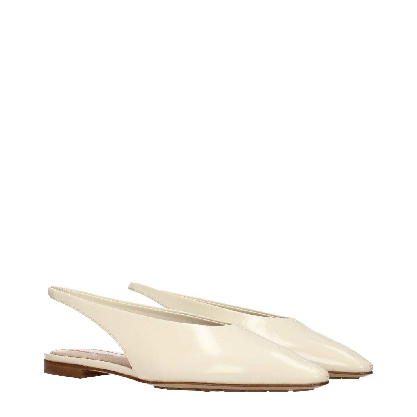 Bottega Veneta Women's Sandals Leather Salt