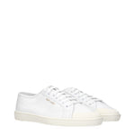Saint Laurent Sneakers Men Leather White