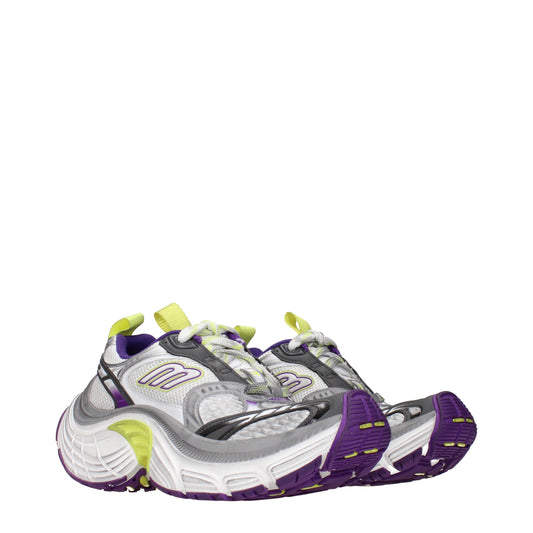Balenciaga Sneakers Women Fabric  Gray/Violet