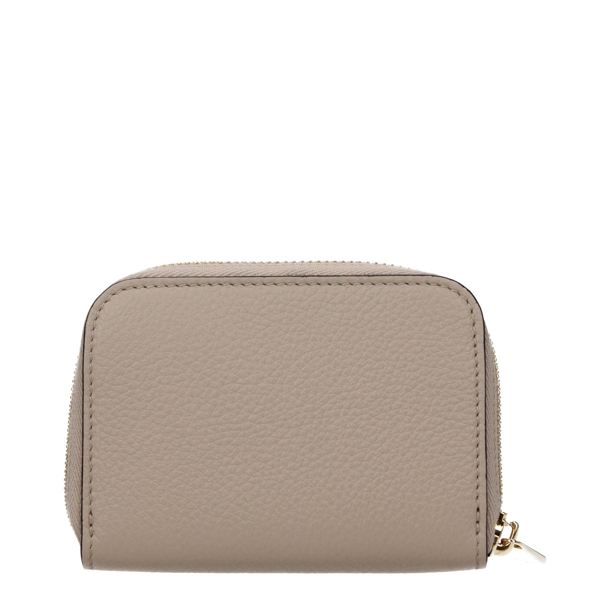 Salvatore Ferragamo Wallets Women Leather Beige/Deer