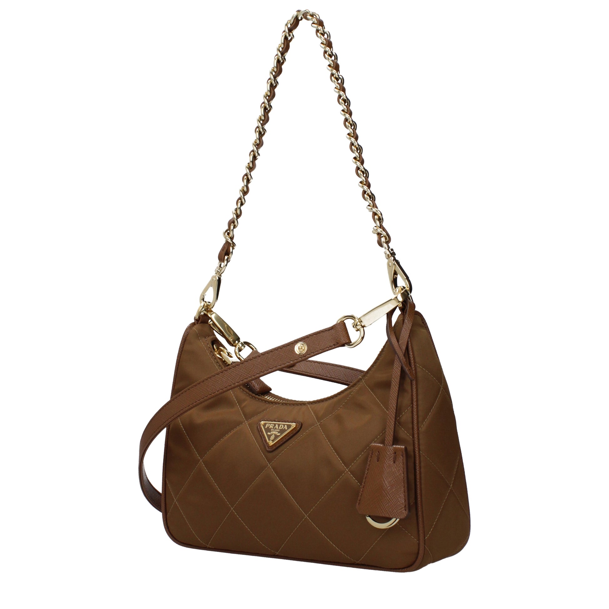 Prada Women's Shoulder Bags Fabric
