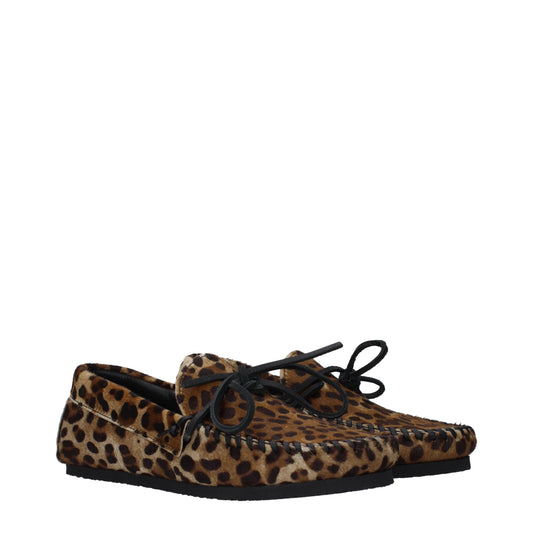 Isabel Marant Women's Loafers Pony Skin