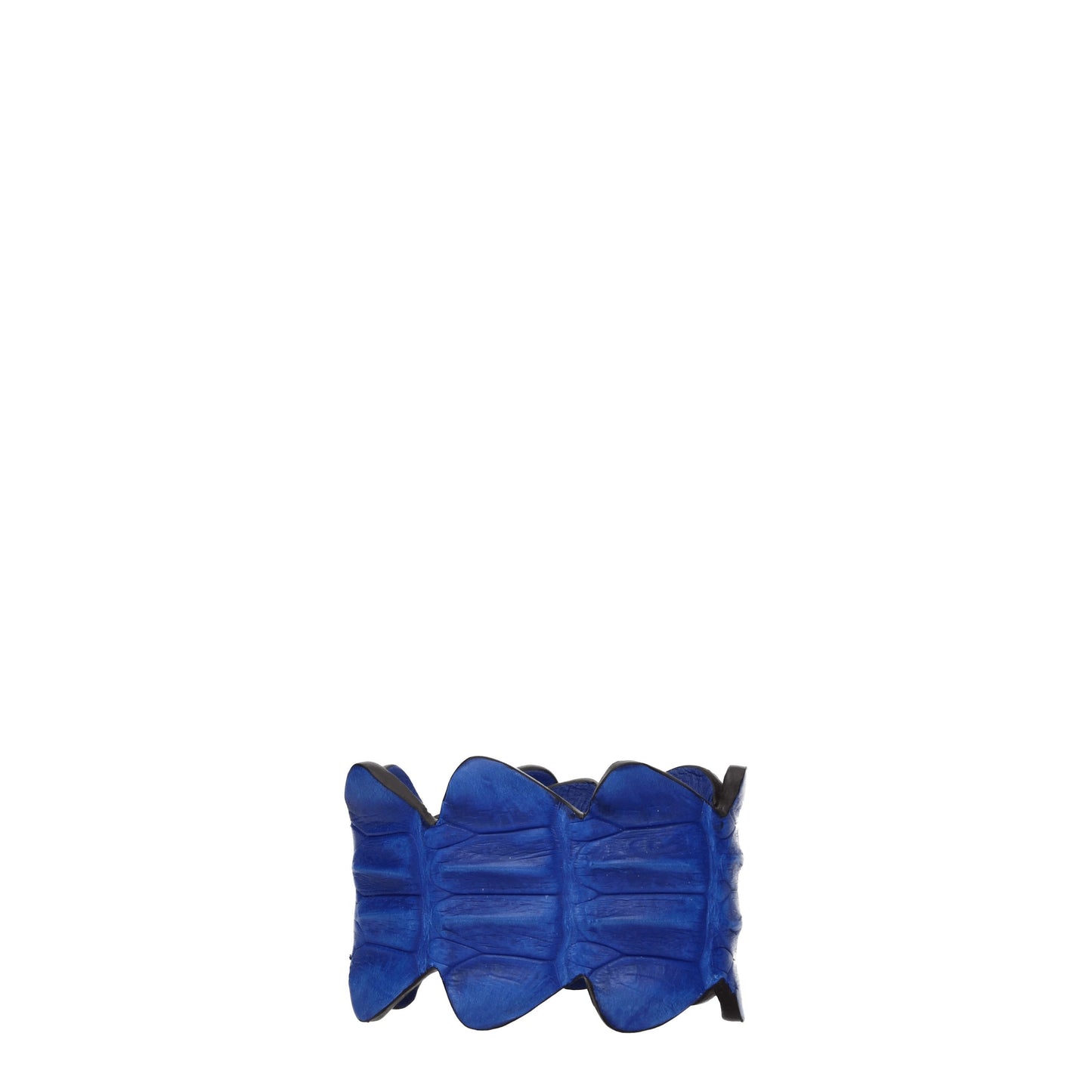 Fendi Bracelets Women Leather Crocodile Blue