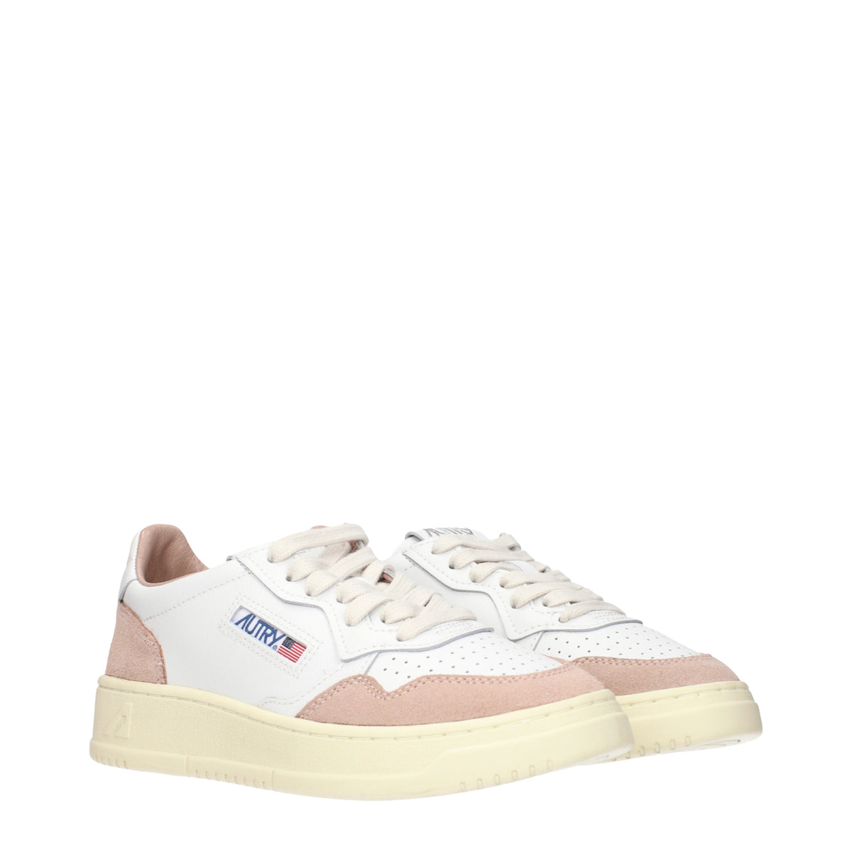 Autry Sneakers Women Leather White/Dark Phard