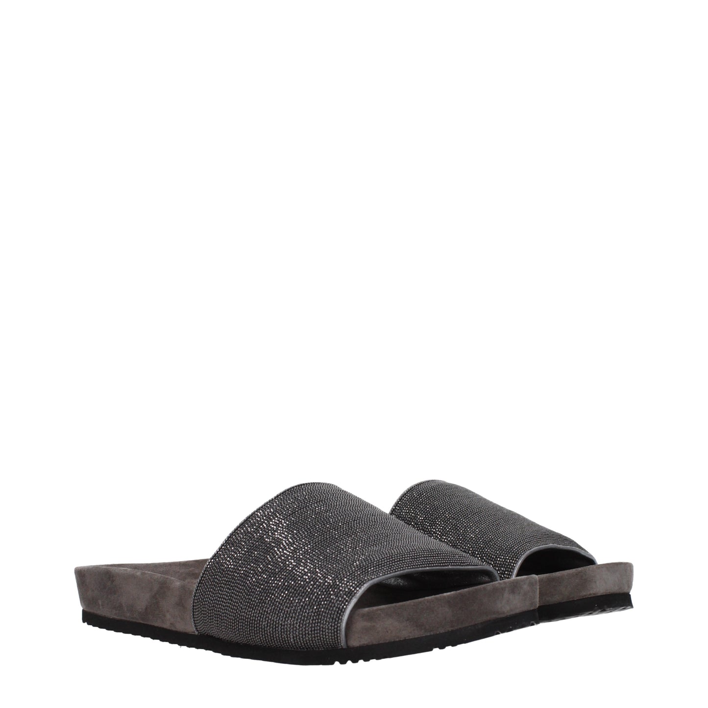 Brunello Cucinelli Women's Slippers and Clogs Suede
