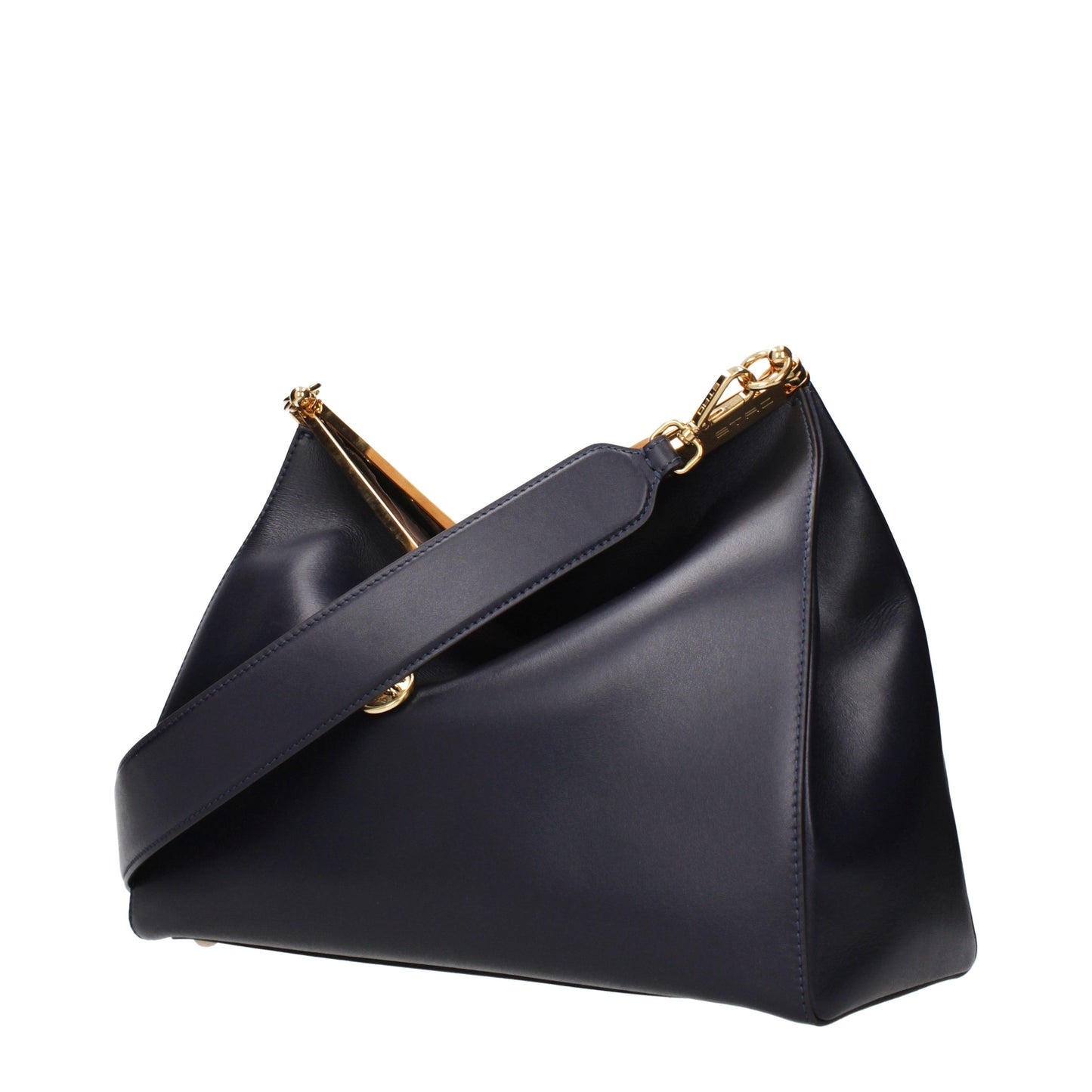 Etro Shoulder Bags Women Leather Blue/Blue Navy