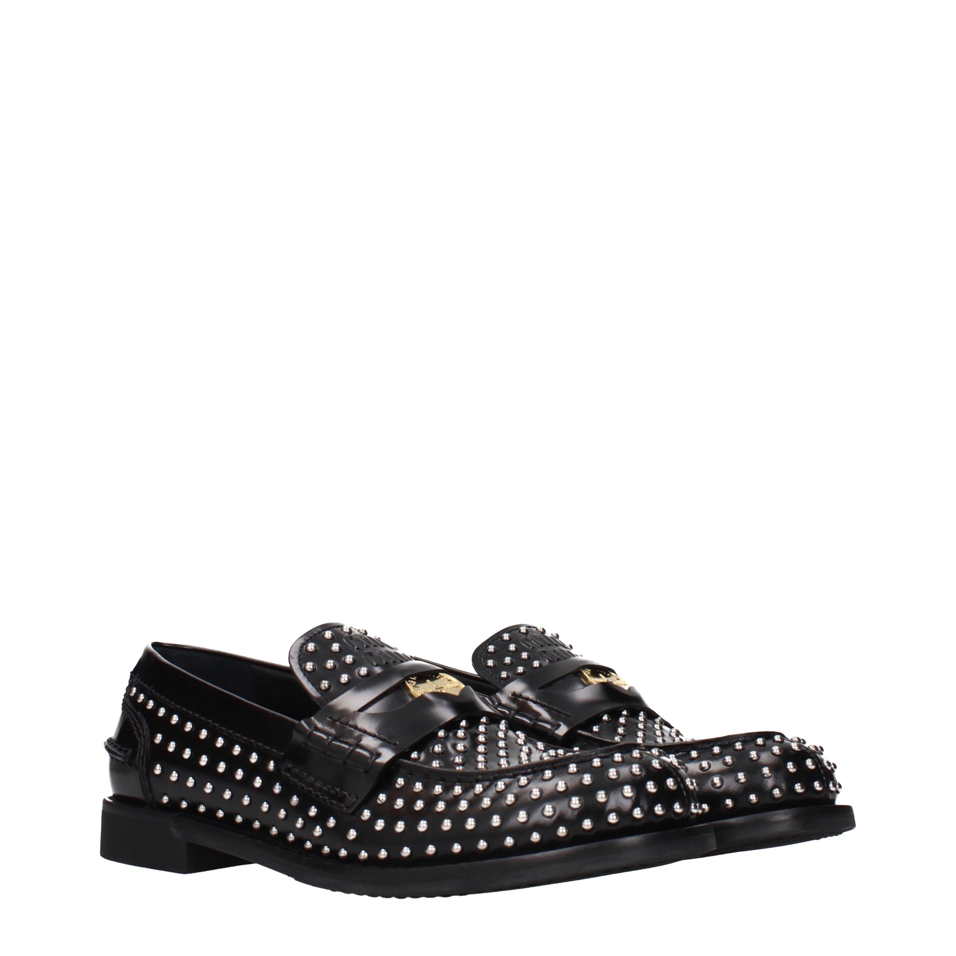 Miu Miu Loafers Women Leather Black