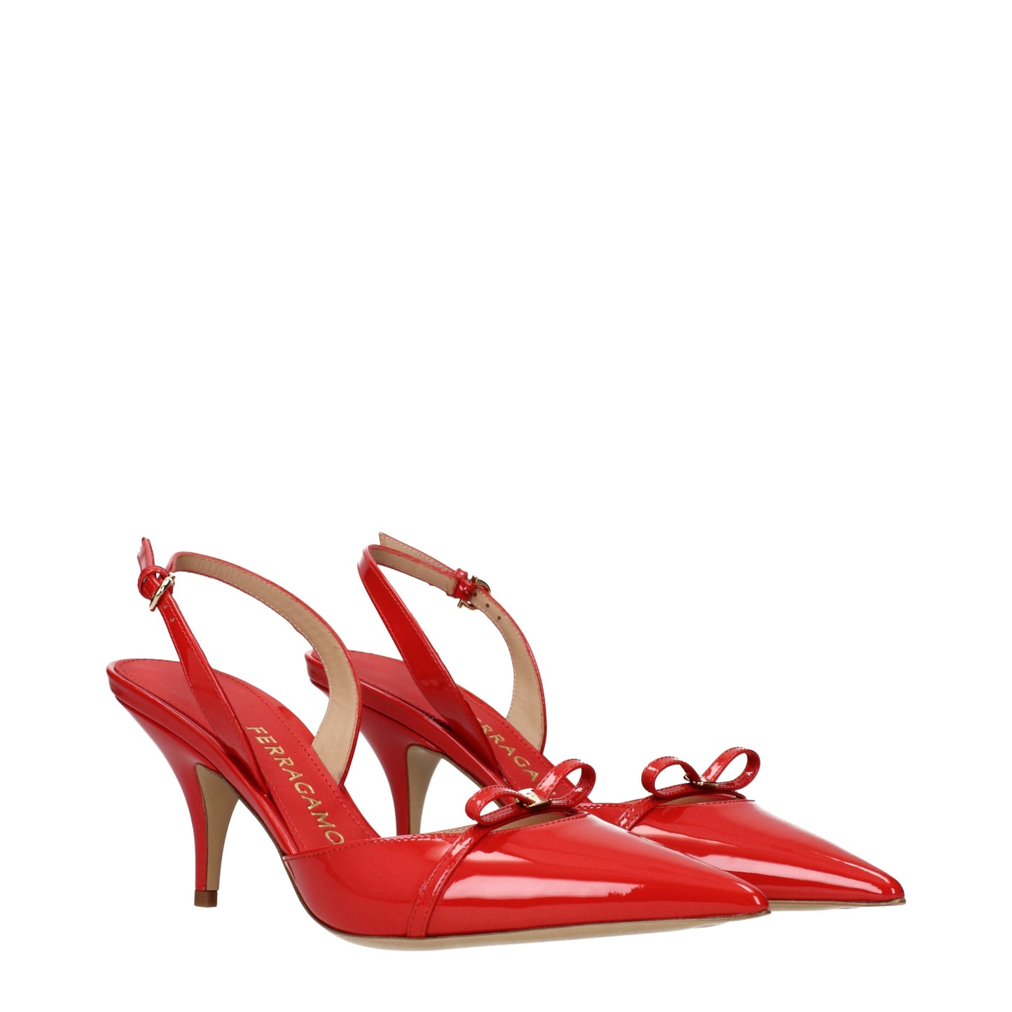 Salvatore Ferragamo Women's Sandals Patent Leather