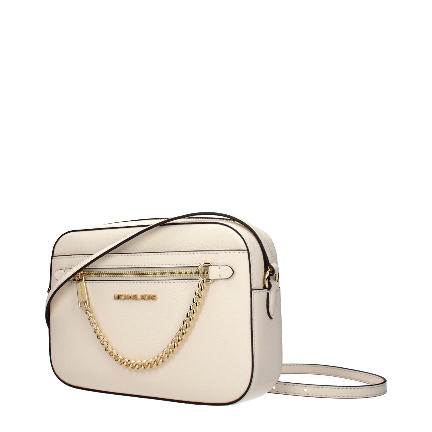 Michael Kors Women's Crossbody Bags Leather Cream