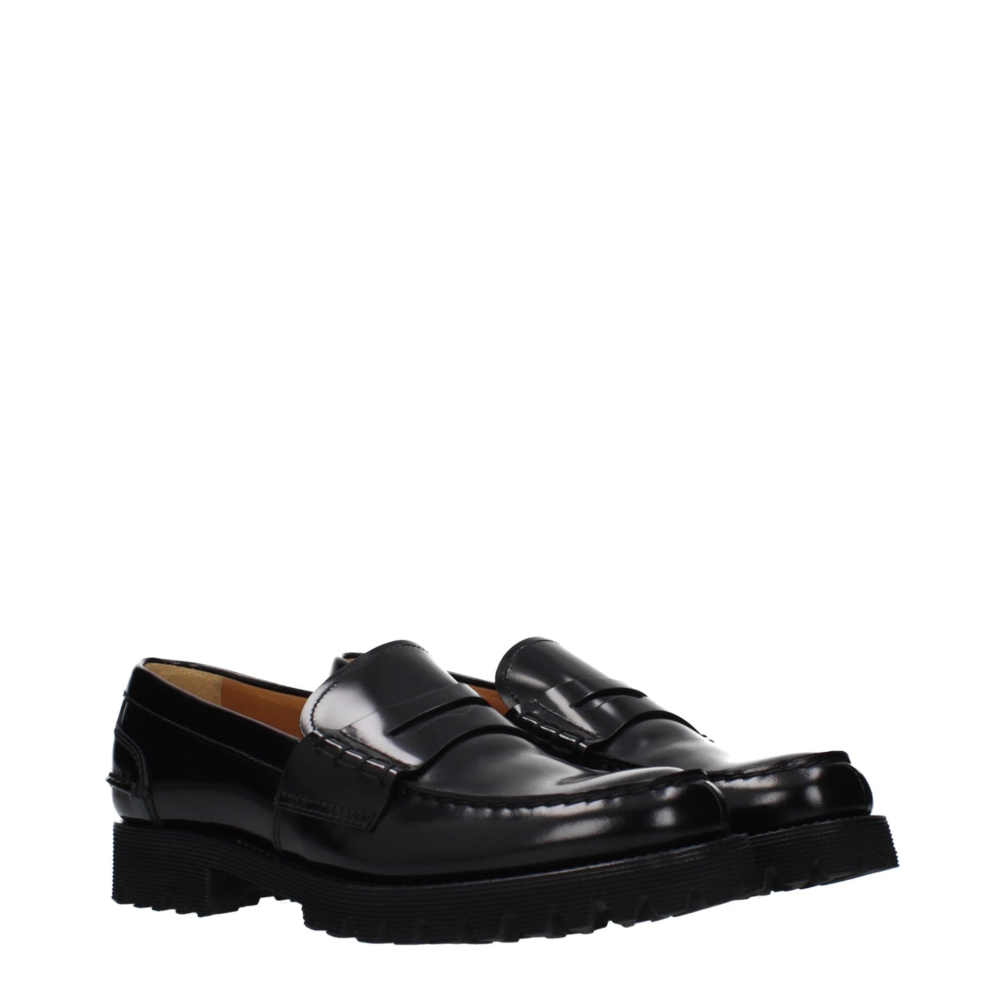 Church's Loafers Women Leather Black