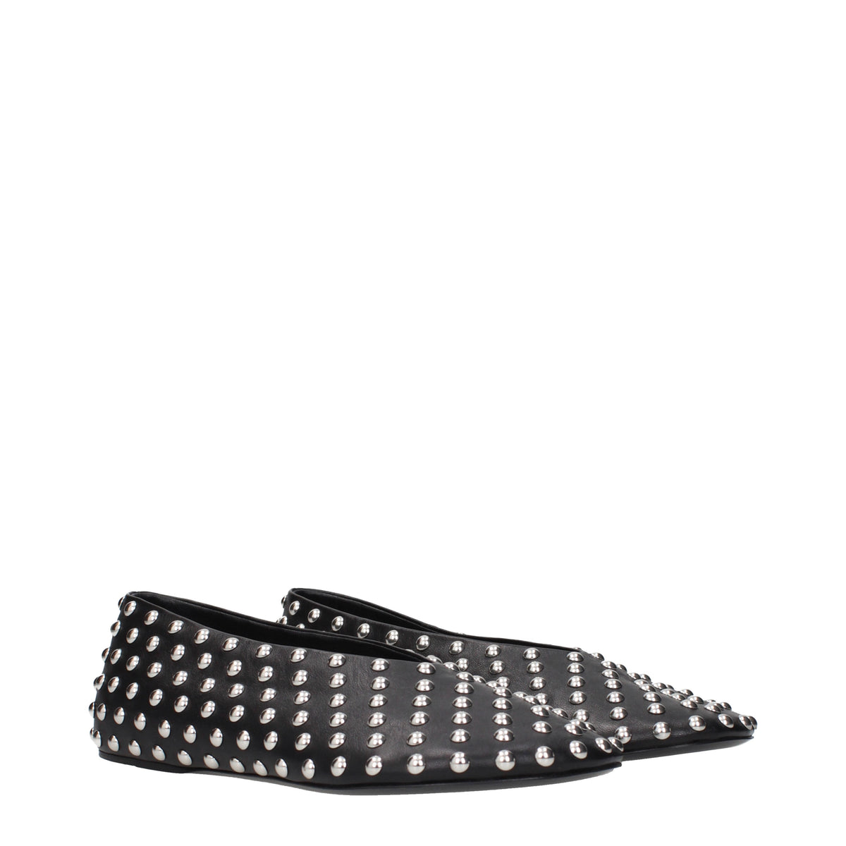 Jil Sander Ballet Flats Women Leather Black