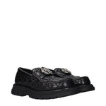 Christian Dior Loafers Men Leather Black