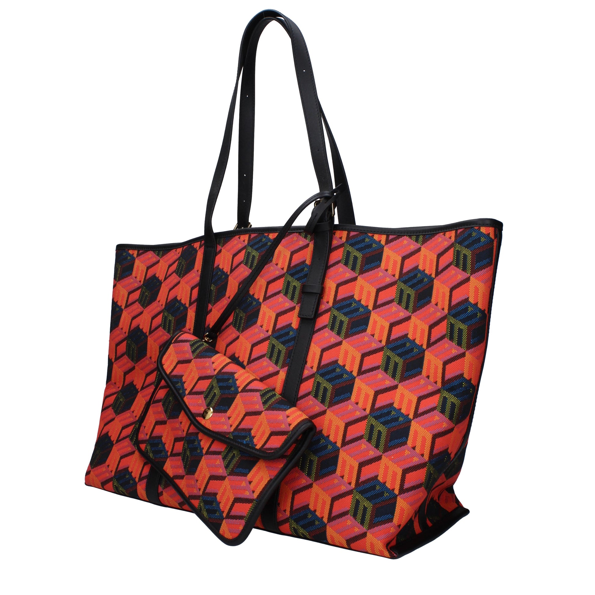 MCM Women's Shoulder Bags Fabric Multicolor