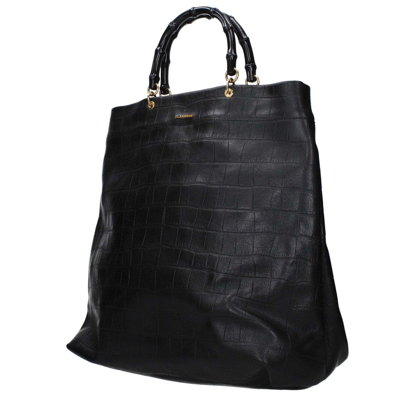 Jil Sander Handbags Women Leather Black