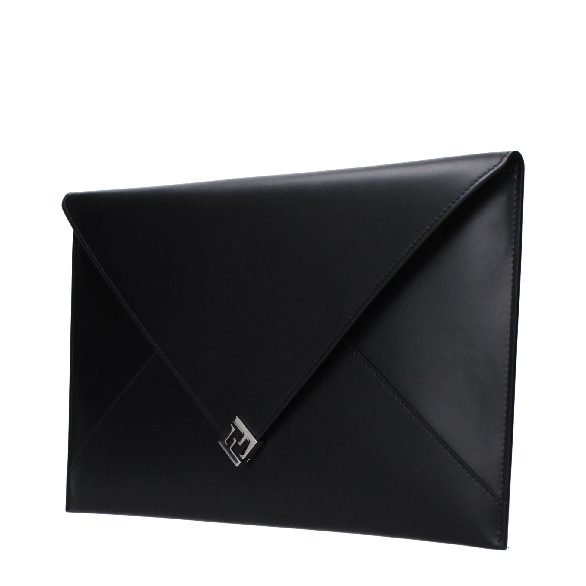 Fendi Clutches Men Leather Black