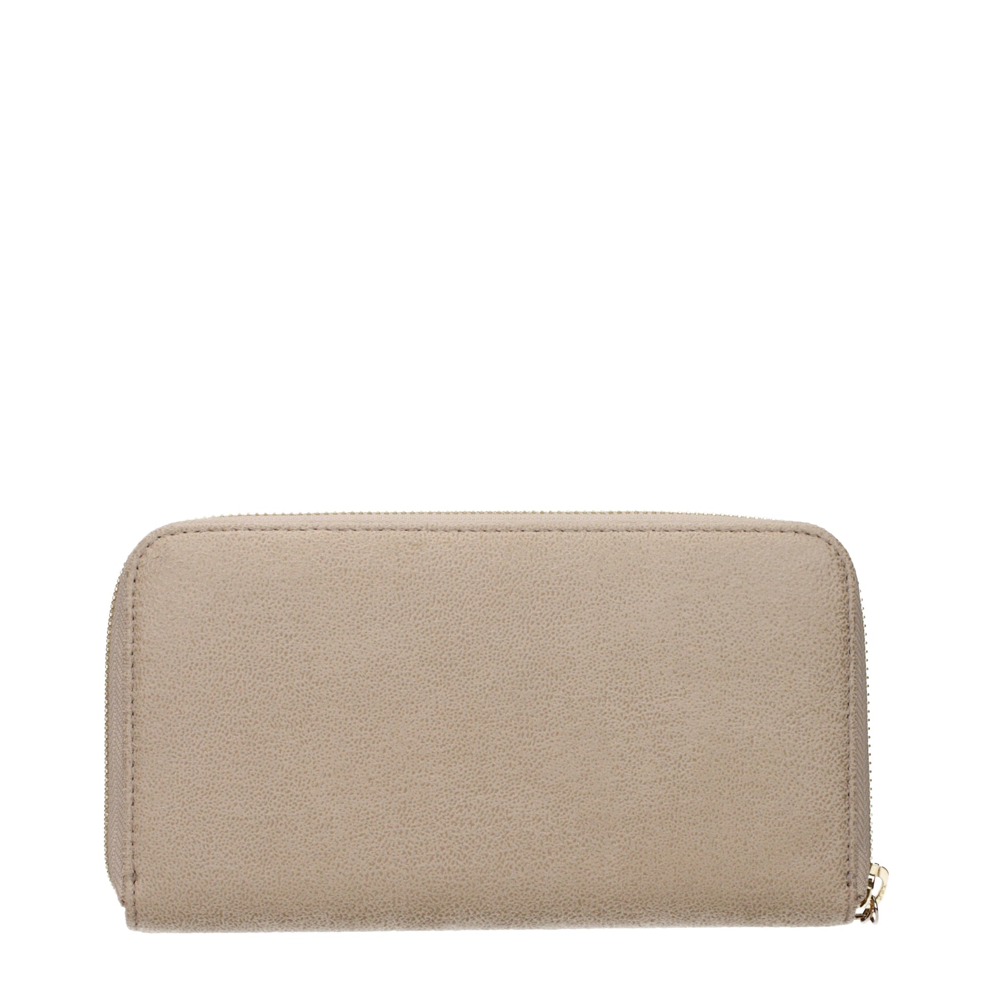 Stella McCartney Wallets Women Eco Suede Beige/Butter