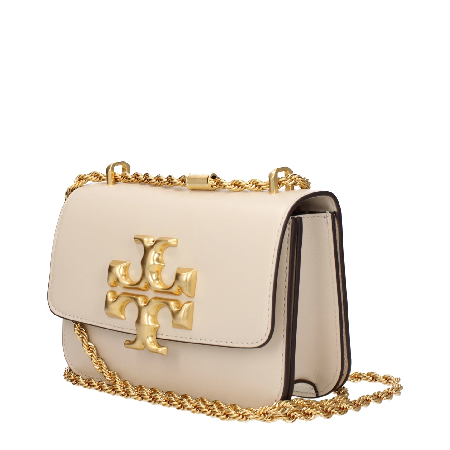 Tory Burch Crossbody Bags Women Leather Beige/Cream