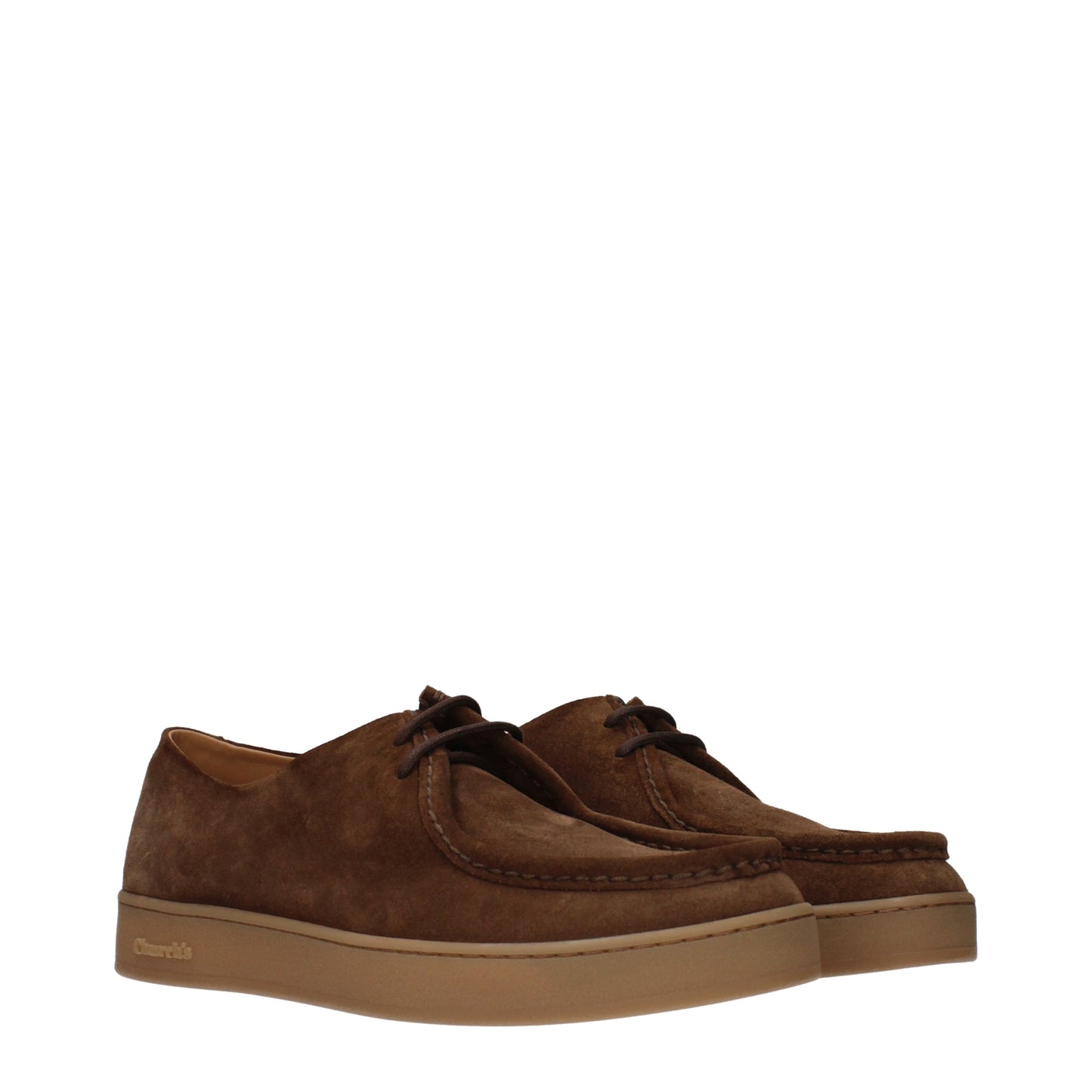 Church's Lace up and Monkstrap Men Suede Brown/Burnt