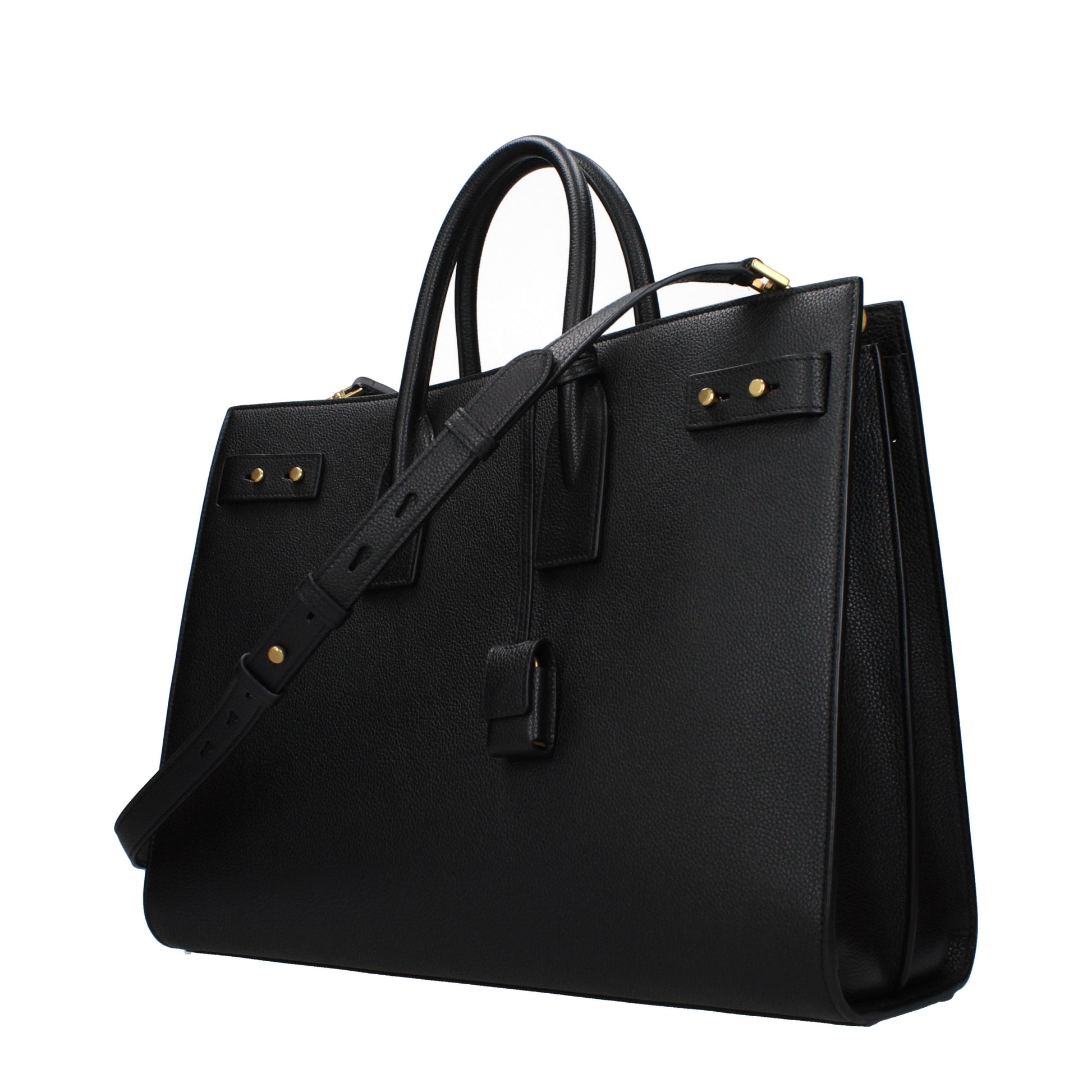 Saint Laurent Handbags Women Leather Black