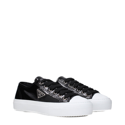 Prada Women's Sneakers Patent Leather