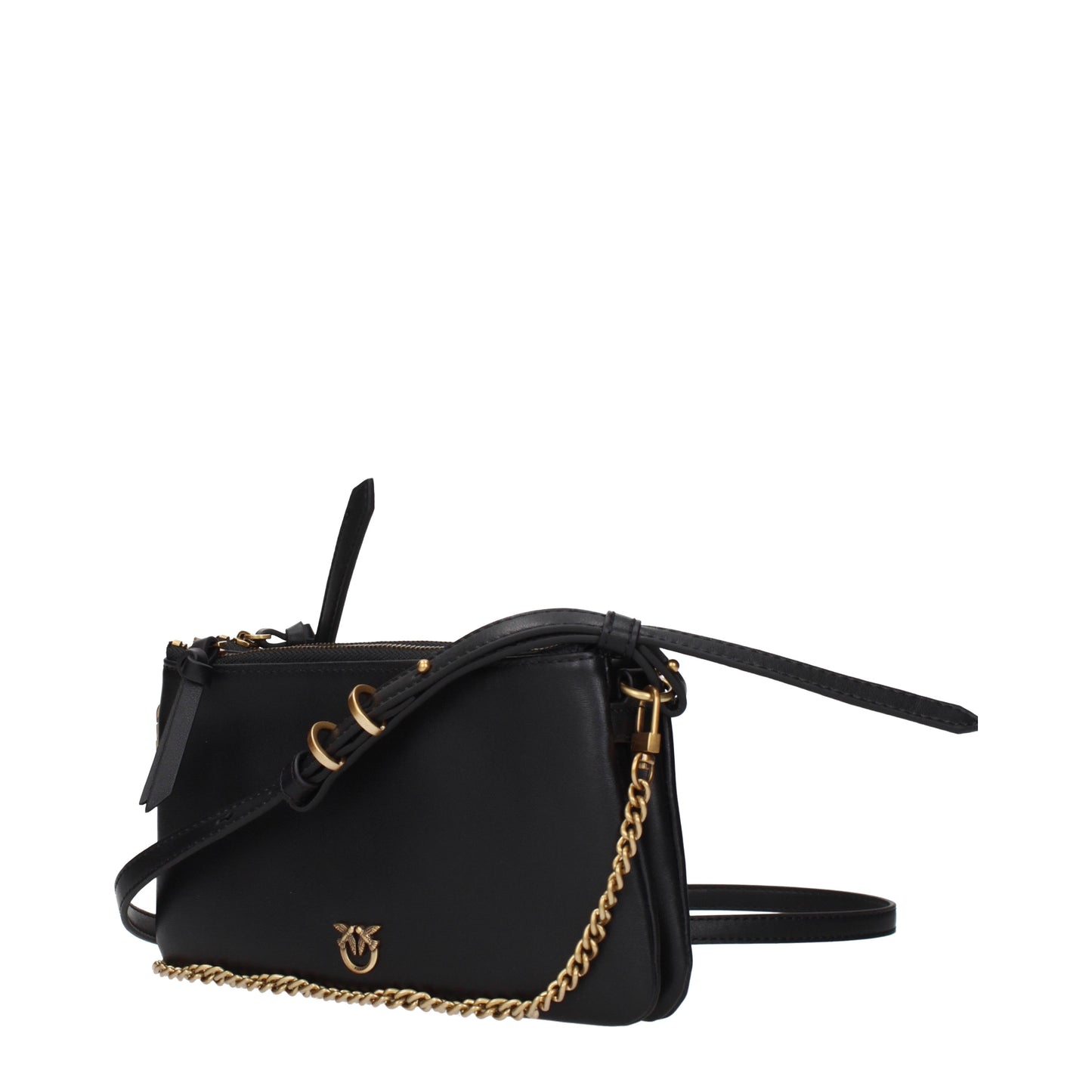 Pinko Shoulder Bags Women Leather Black