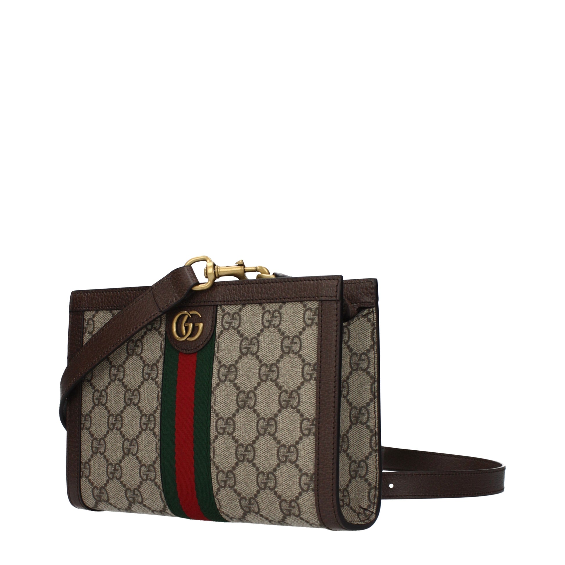 Gucci Crossbody Bags Women Fabric  Beige/Ebony