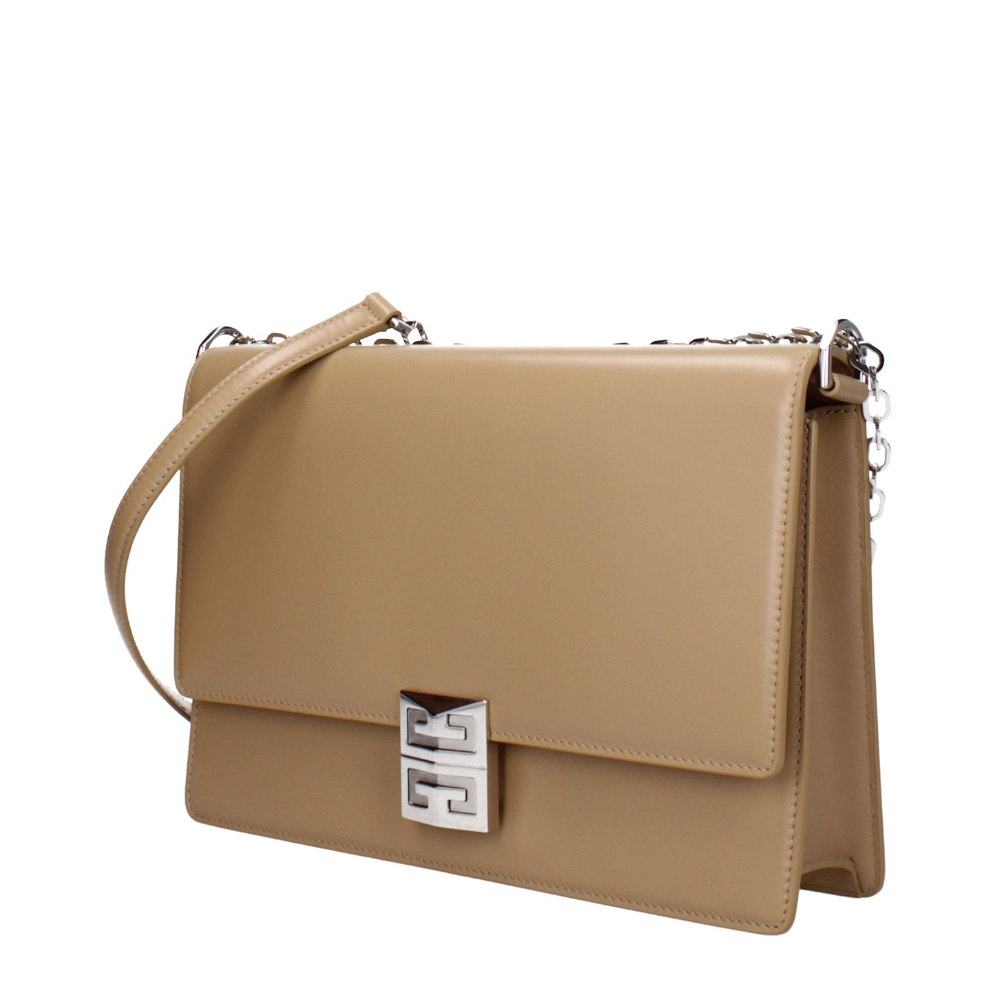 Givenchy Crossbody Bags Women Leather Beige/Capuchin