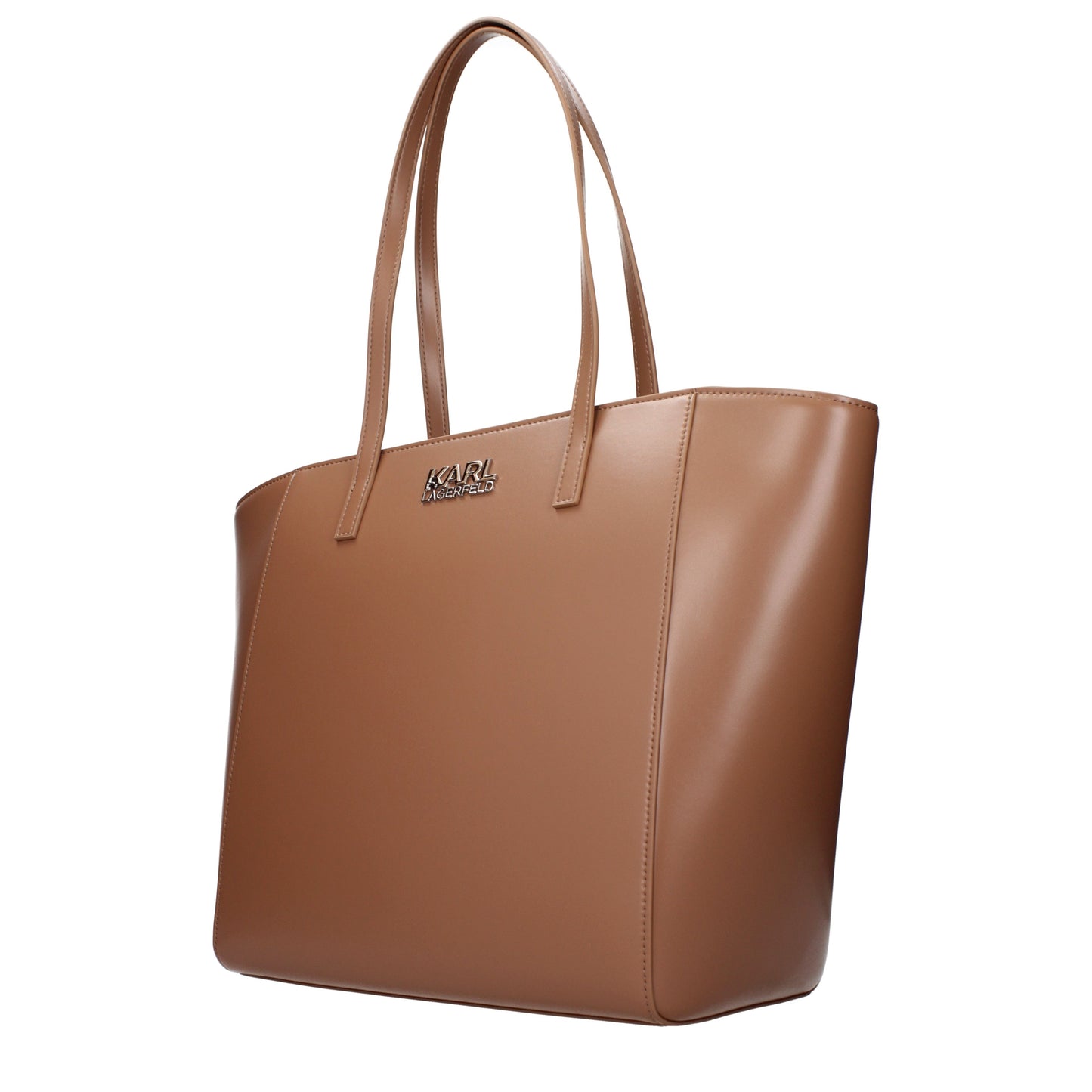 Karl Lagerfeld Shoulder Bags Women Polyurethane Brown/Land