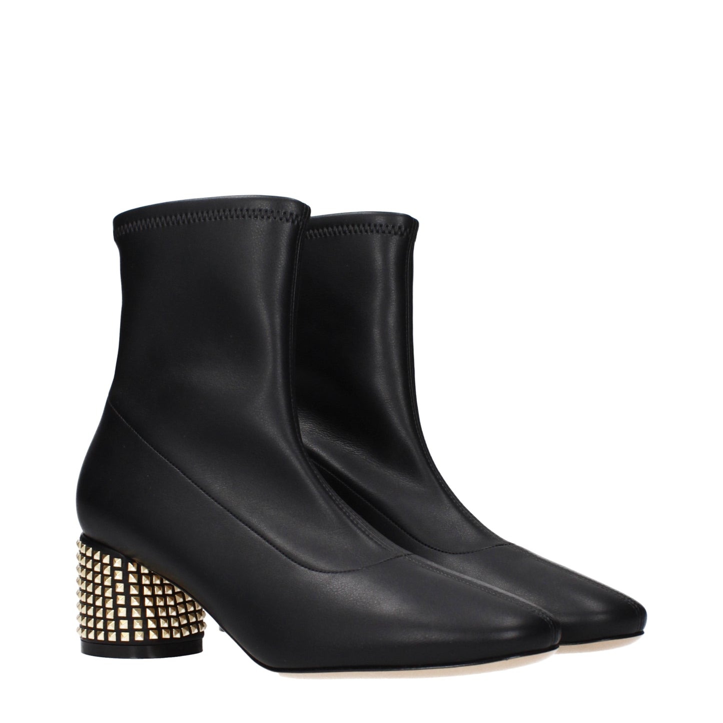 Casadei Ankle Boots Women Eco Leather Black