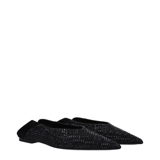 Saint Laurent Women's Ballet Flats Satin
