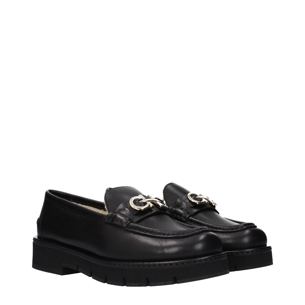 Salvatore Ferragamo Women's Loafers Leather