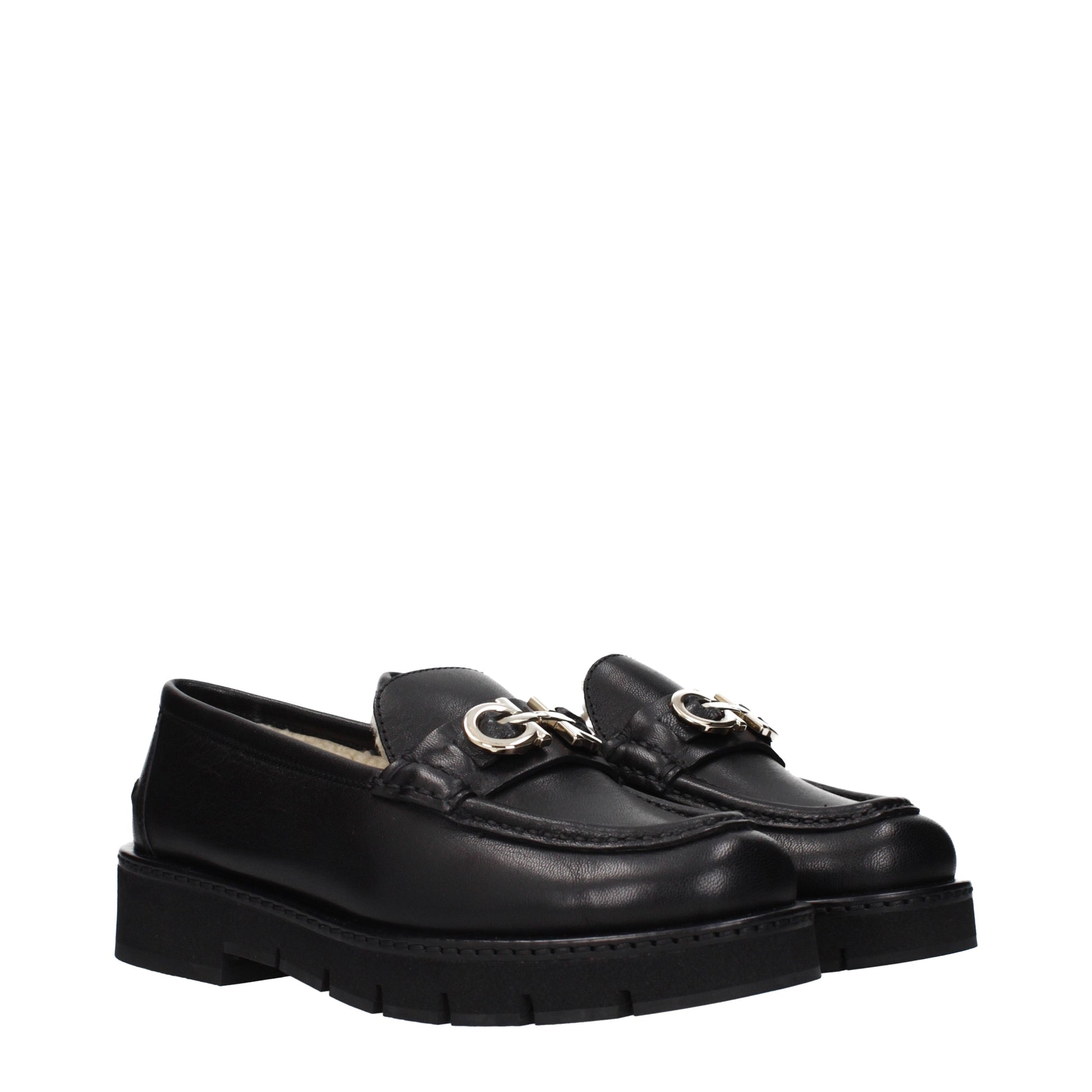 Salvatore Ferragamo Women's Loafers Leather