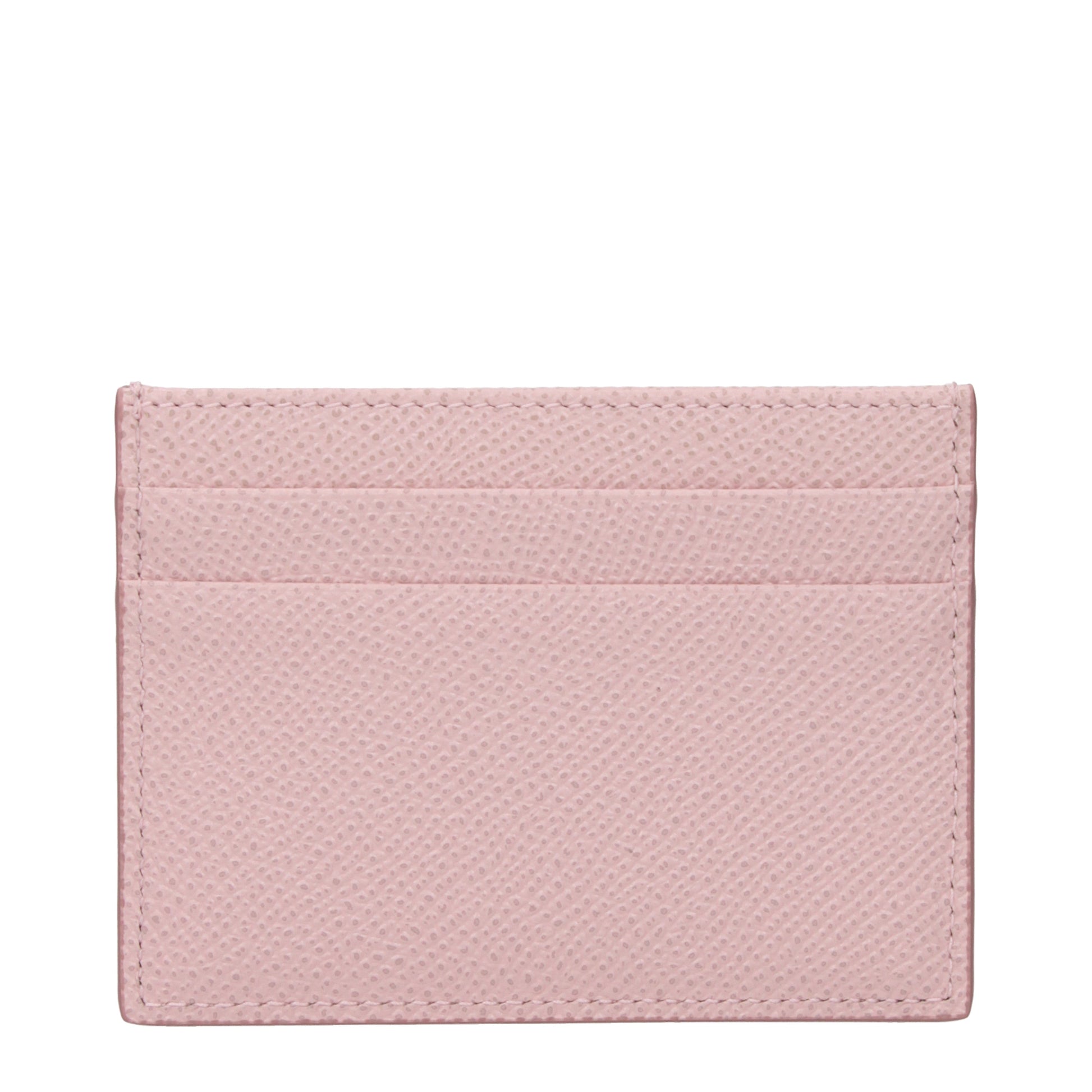 Dolce&Gabbana Document Holders Women Leather Pink/Nude Pink