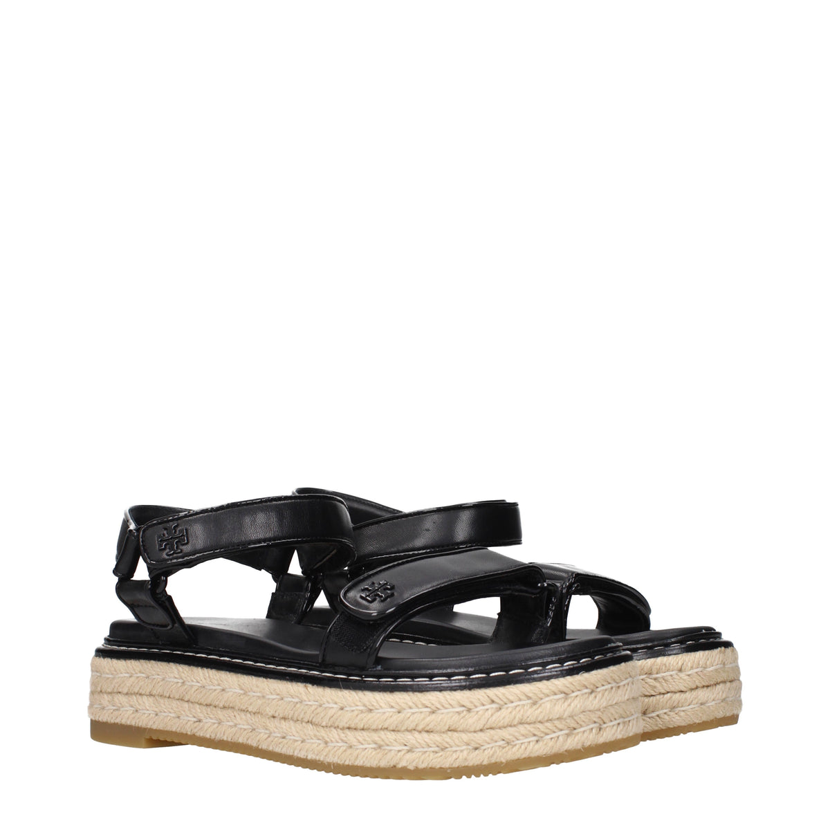 Tory Burch Sandals Women Leather Black