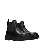 Prada Ankle Boots Men Leather Black