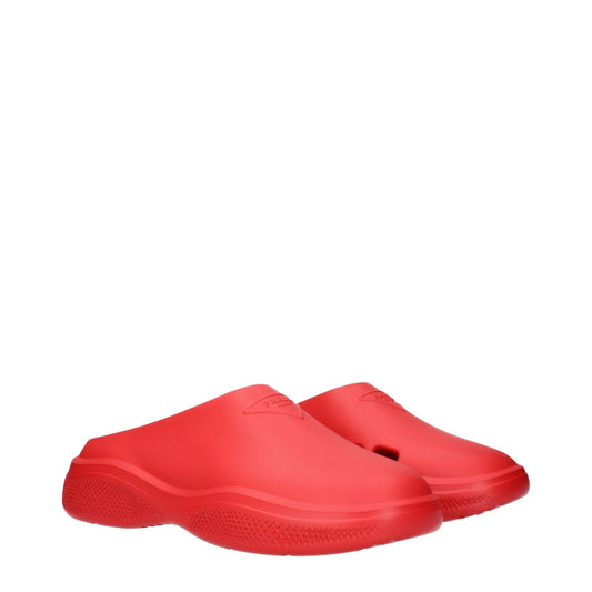 Prada Men's Slippers and Clogs Rubber