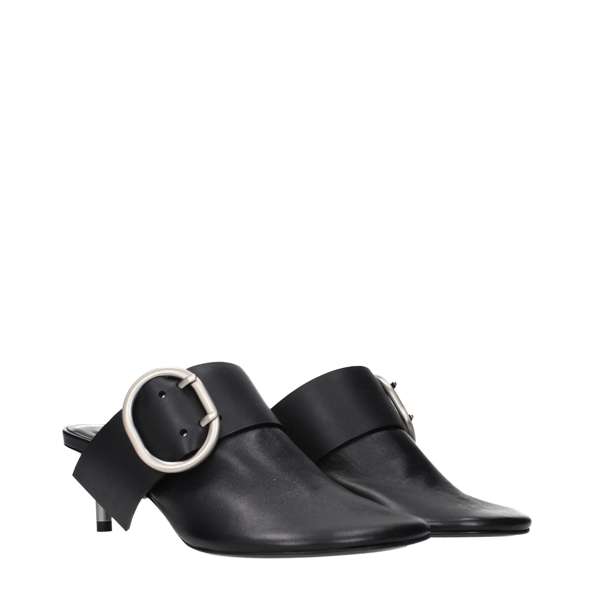 Jil Sander Sandals Women Leather Black