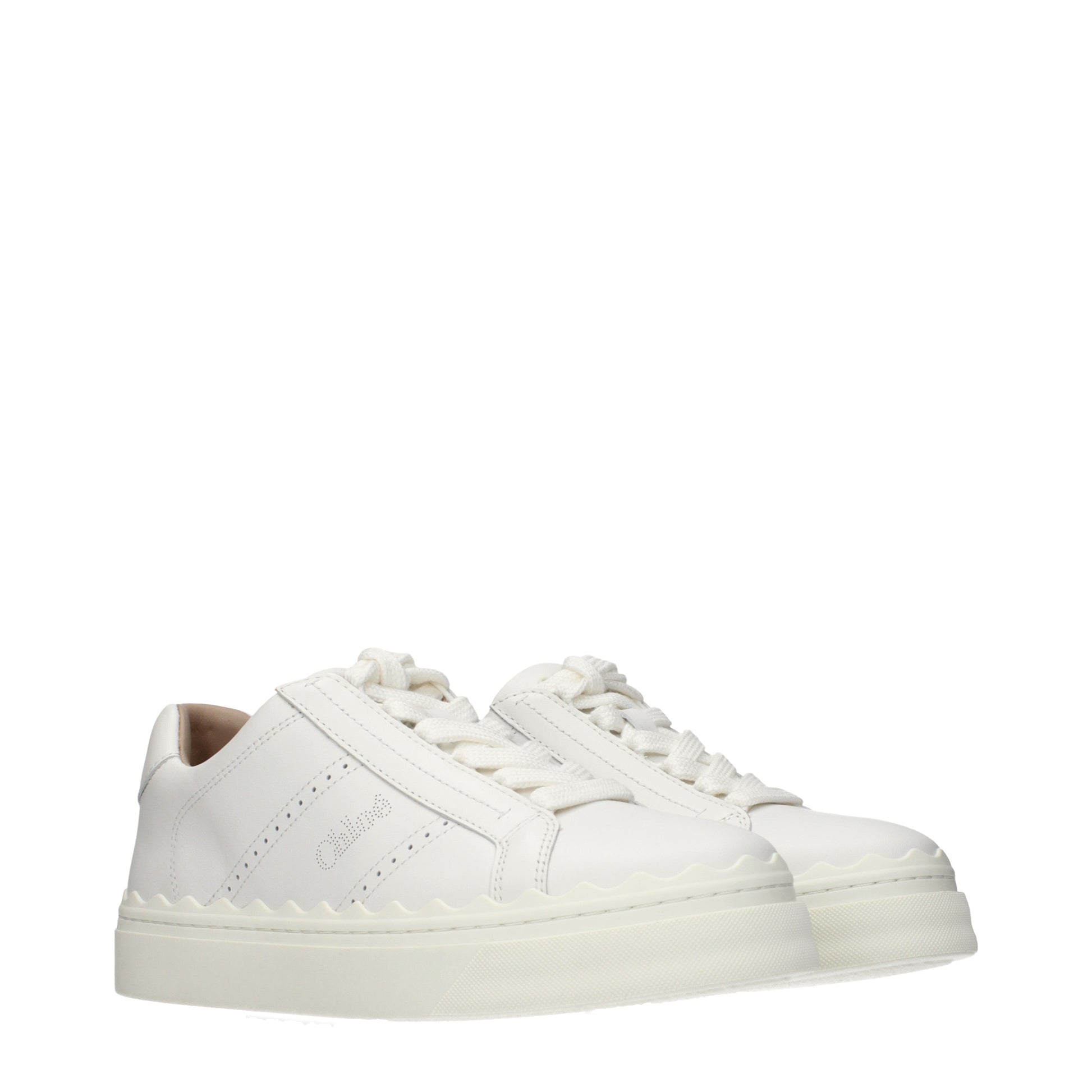 Chloé Sneakers Women Leather White