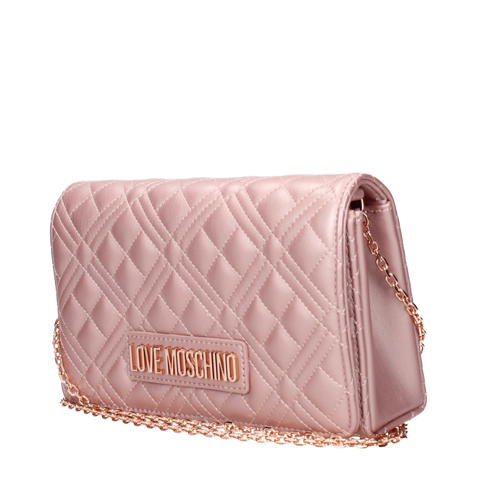 Love Moschino Women's Clutches Polyurethane Powder