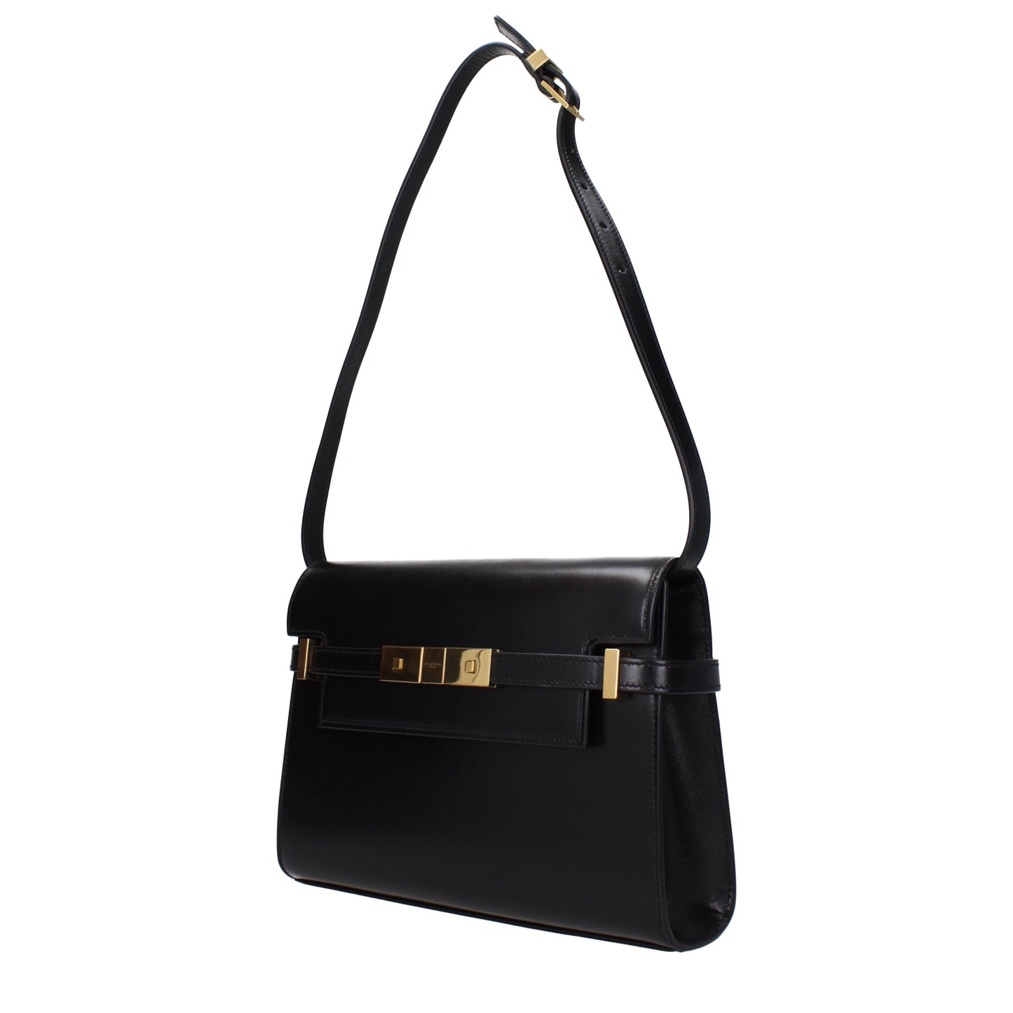 Saint Laurent Shoulder Bags Women Leather Black