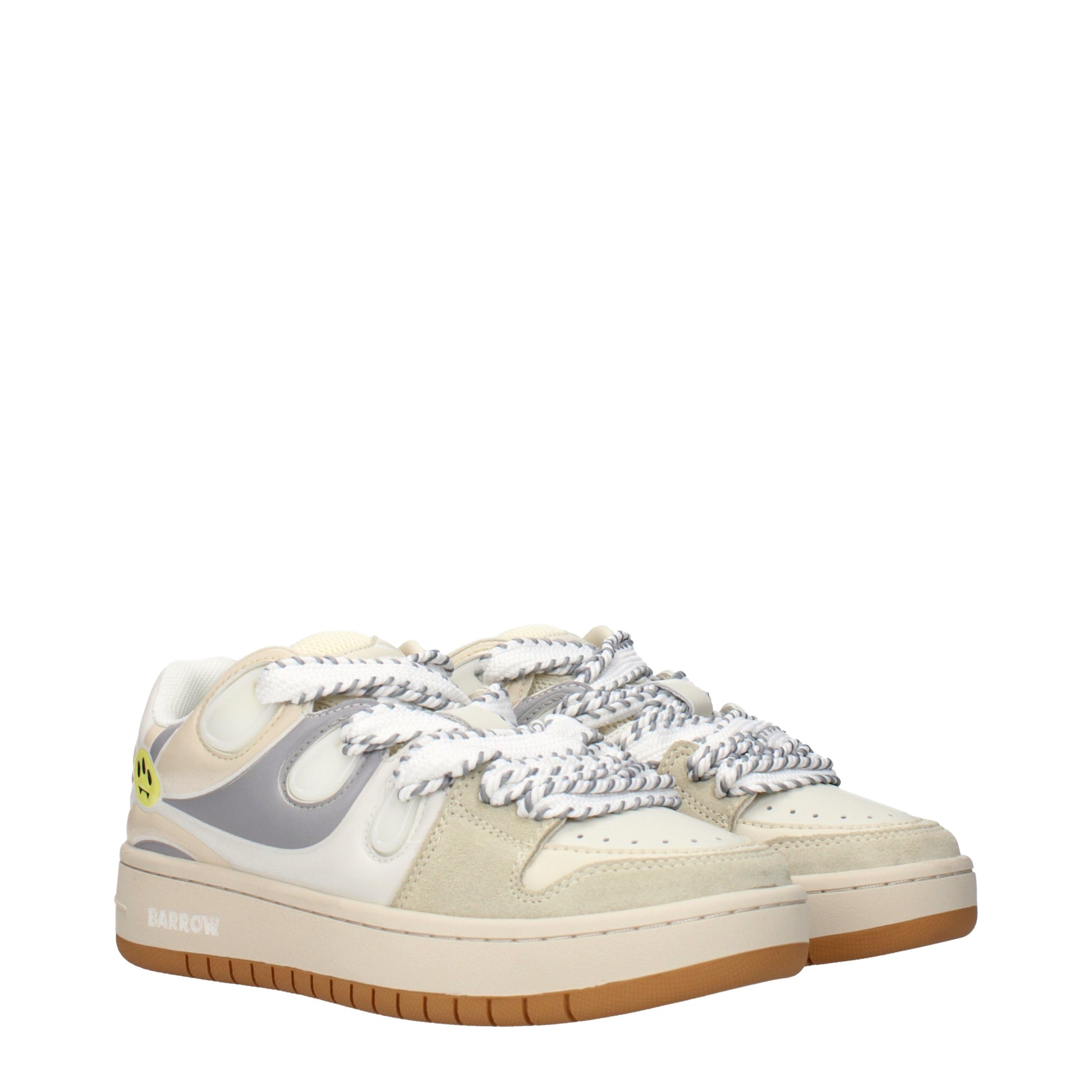 Barrow Sneakers Women Leather Beige/Turtledove