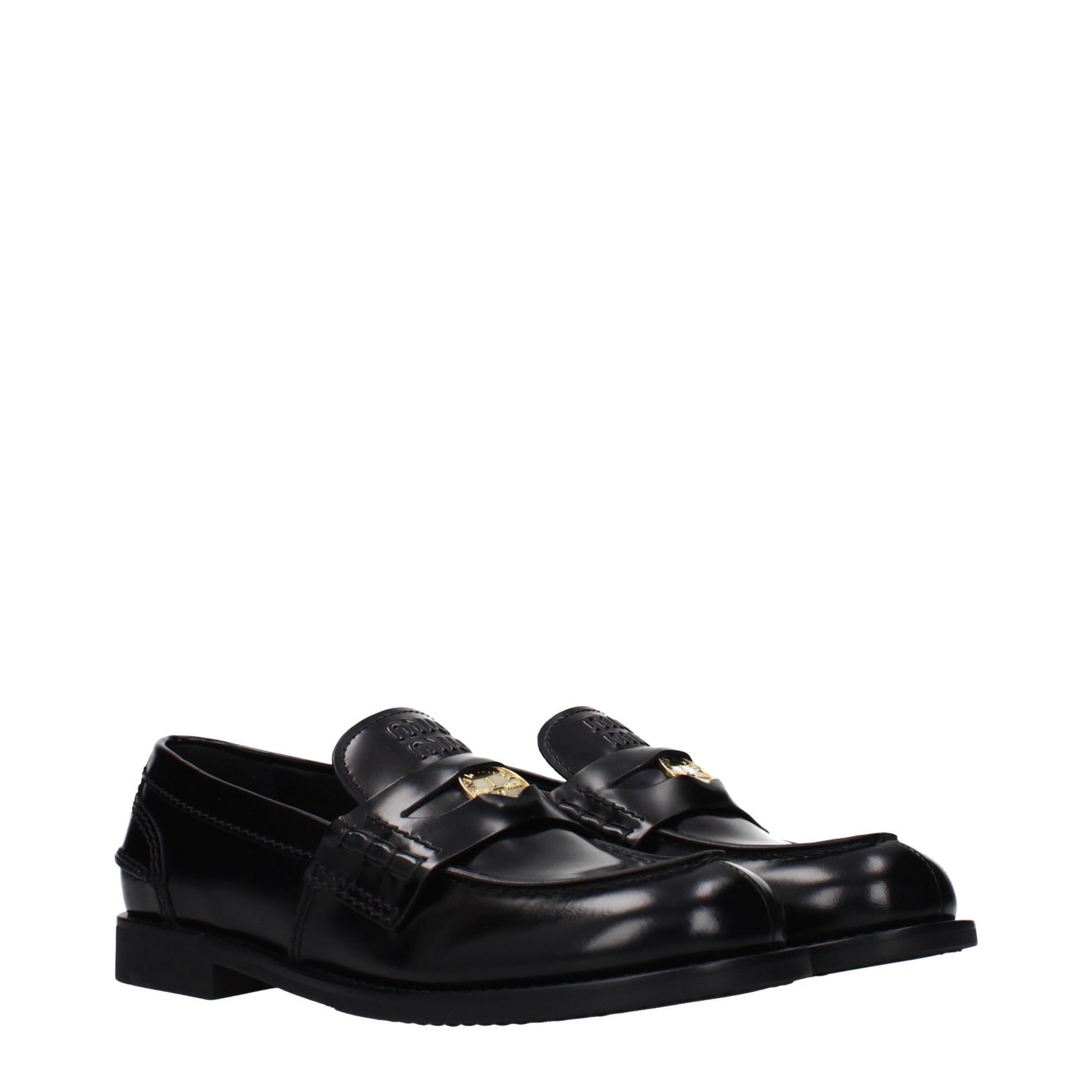 Miu Miu Women's Loafers Leather