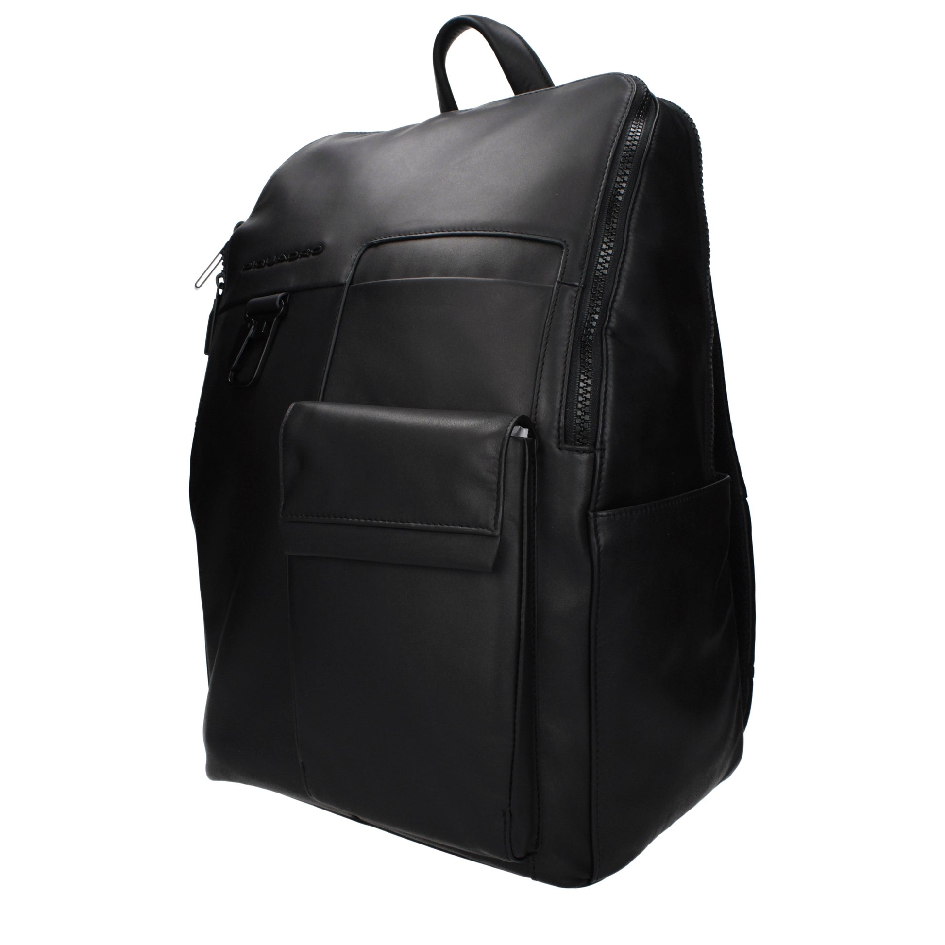 Piquadro Backpacks and Bumbags Men Leather Black