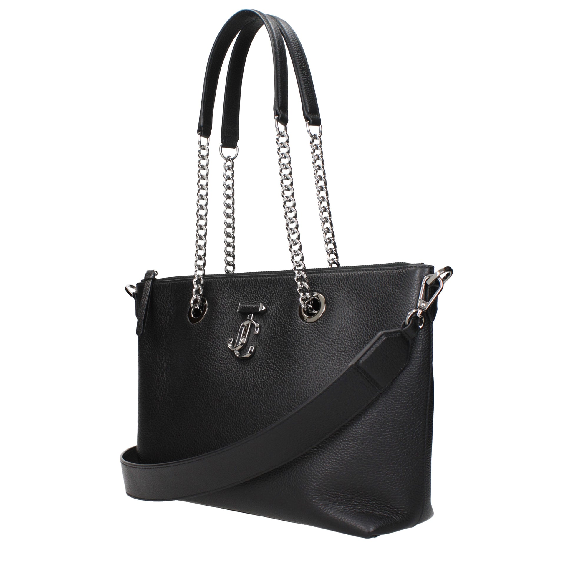Jimmy Choo Shoulder Bags Women Leather Black