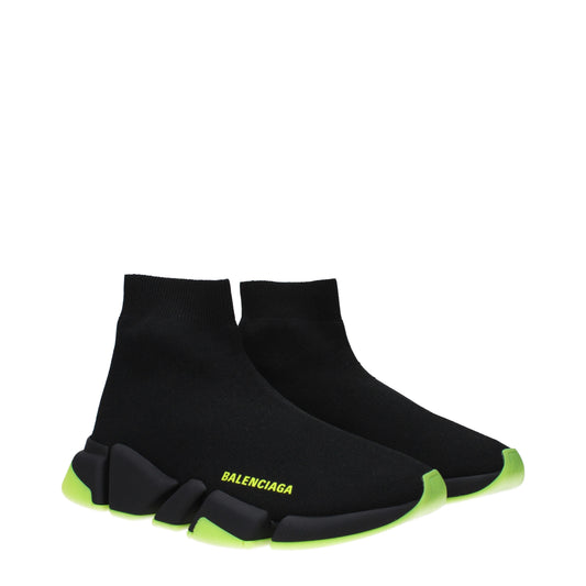 Balenciaga Women's Sneakers Fabric Yellow