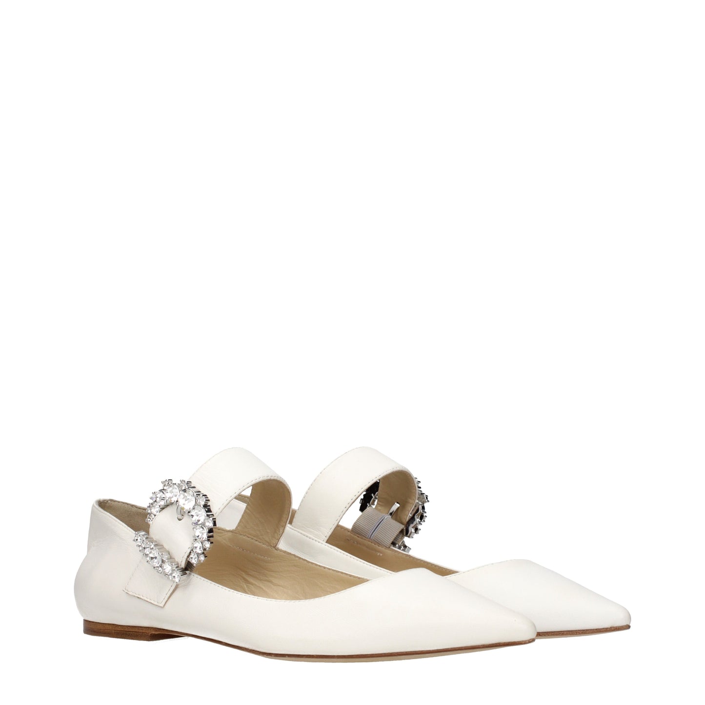Jimmy Choo Women's Ballet Flats Leather