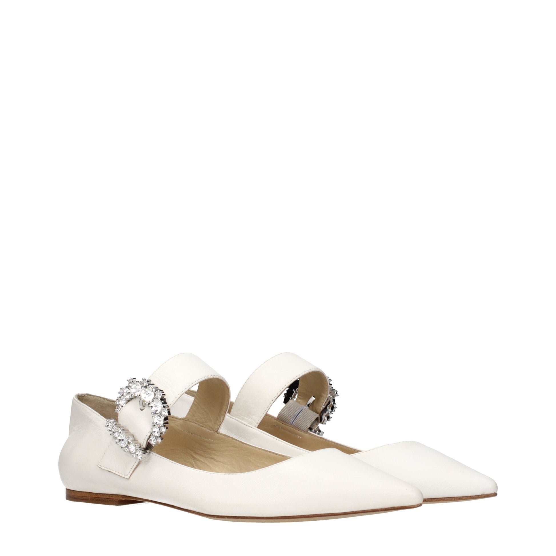 Jimmy Choo Women's Ballet Flats Leather